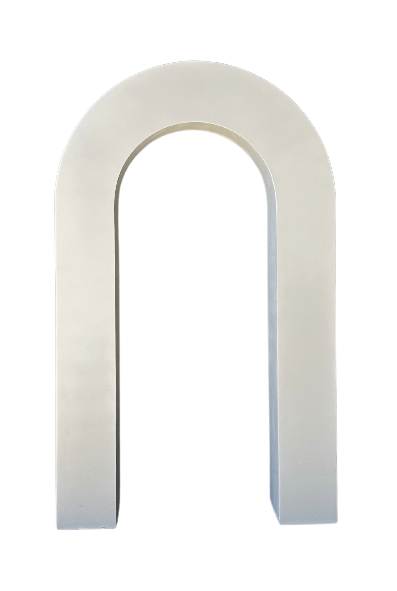 3D White Open Arch