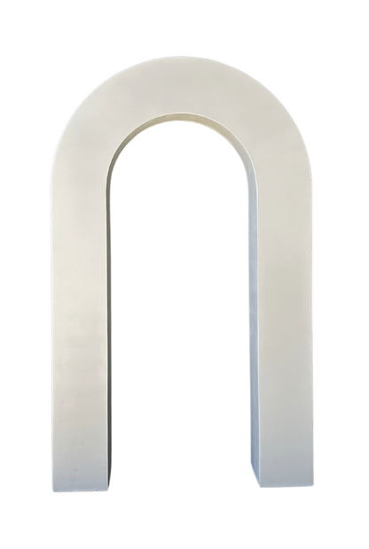 3D White Open Arch