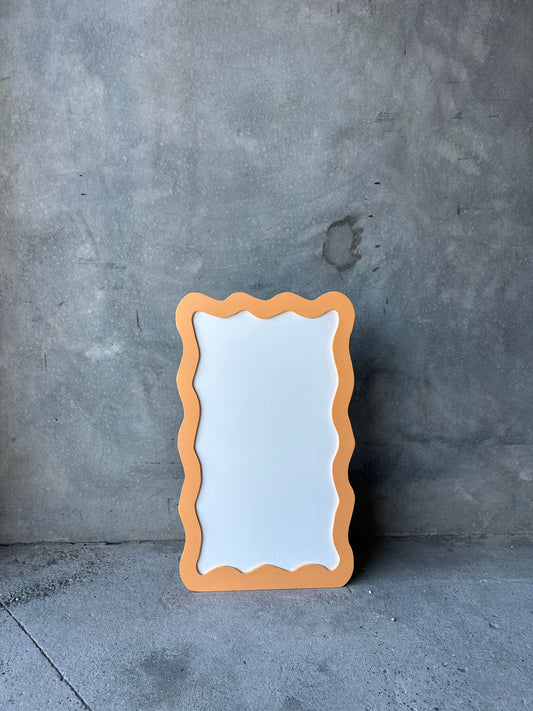 MINI ORANGE WAVE BACKDROP